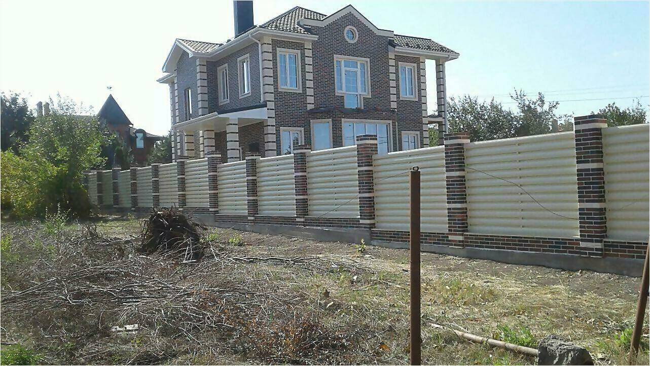 Забор из штакетника 115м фото6 в Череповце