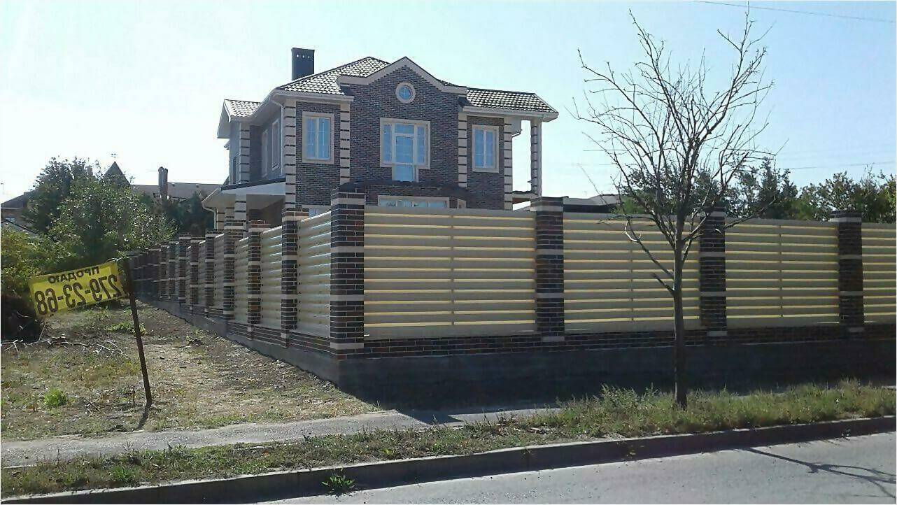 Забор из штакетника 115м фото3 в Череповце