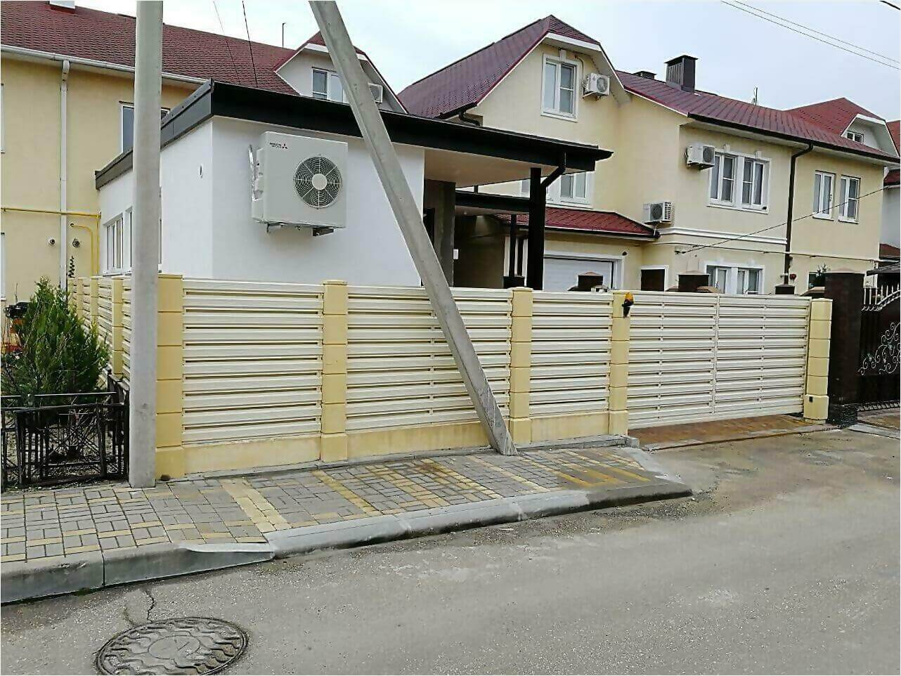 забор из штакетника 70м фото4 в Череповце