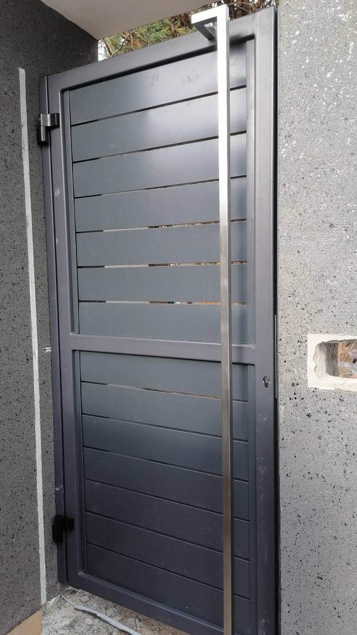 Забор-ранчо из металлопланкена 36м RAL7024 Серый Графит фото 5 в Череповце